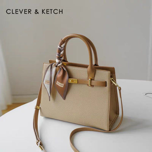 Sac à Main Femme en Daim – Élégance Luxueuse & Design Raffiné👜✨🤍🤎